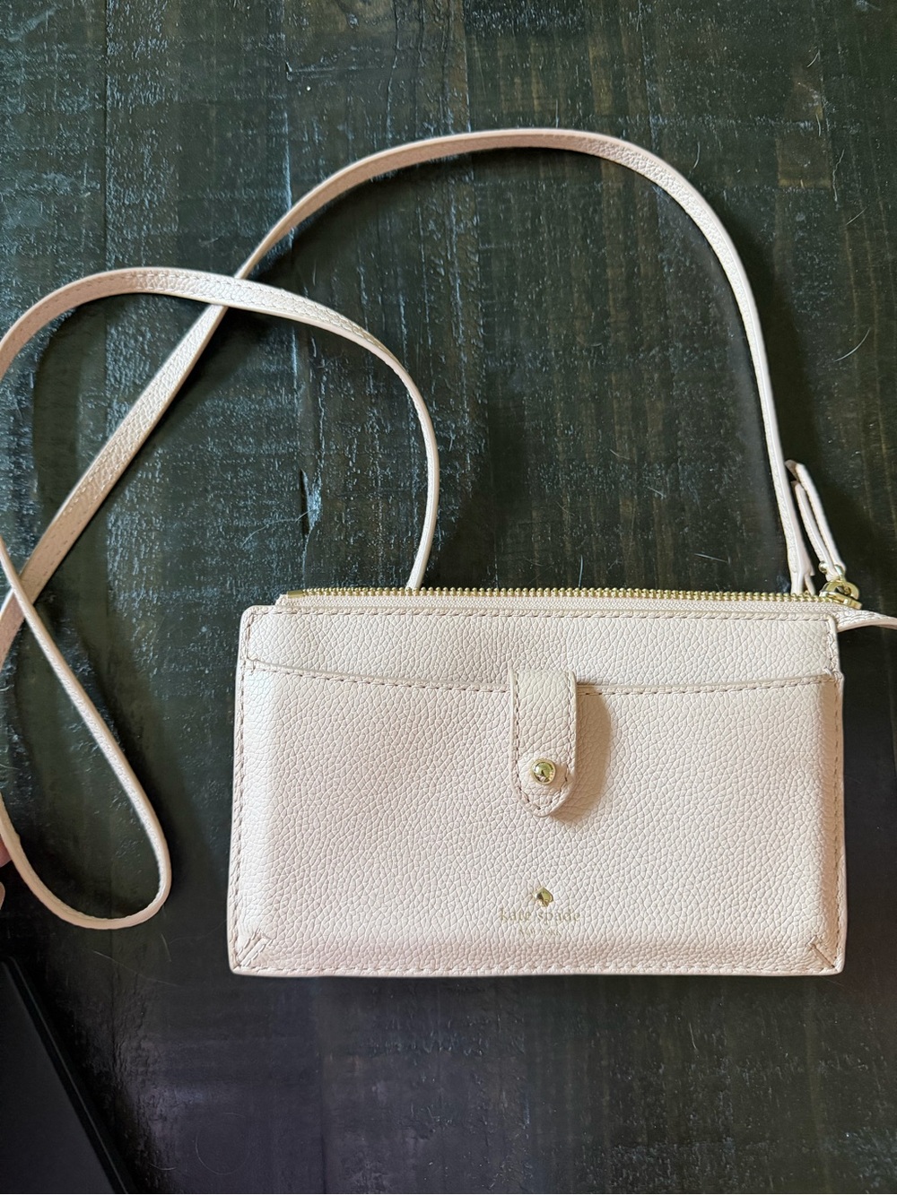 Kate Spade Pink Crossbody Card Wallet Purse